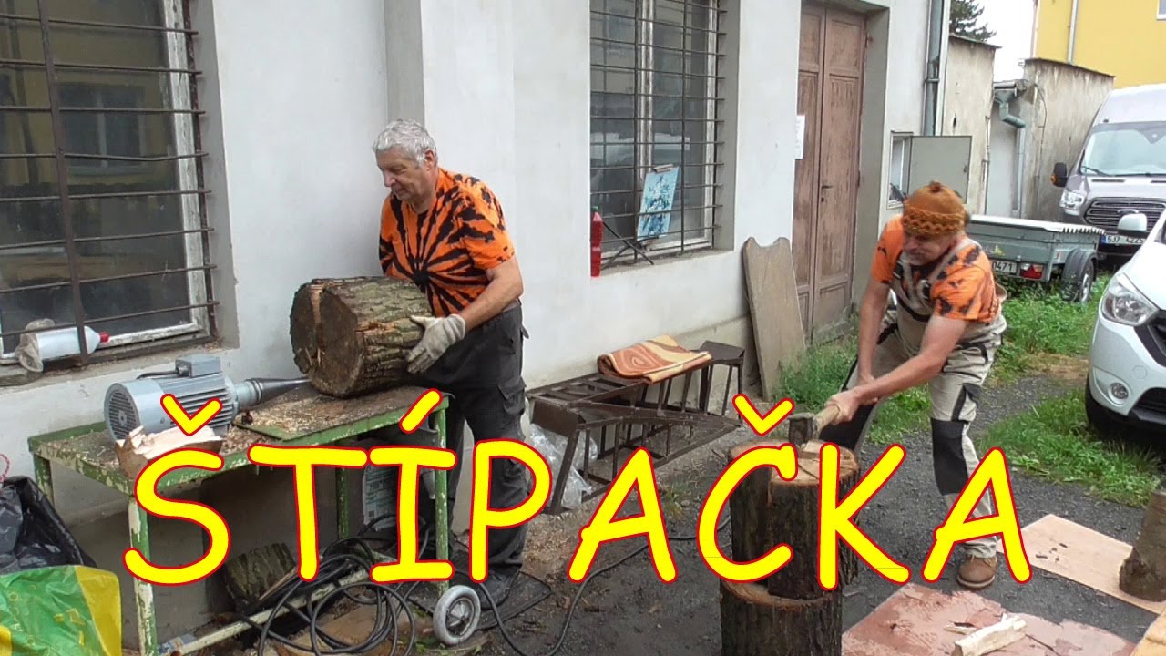 Kuželová štípačka na dřevo s Jarkem