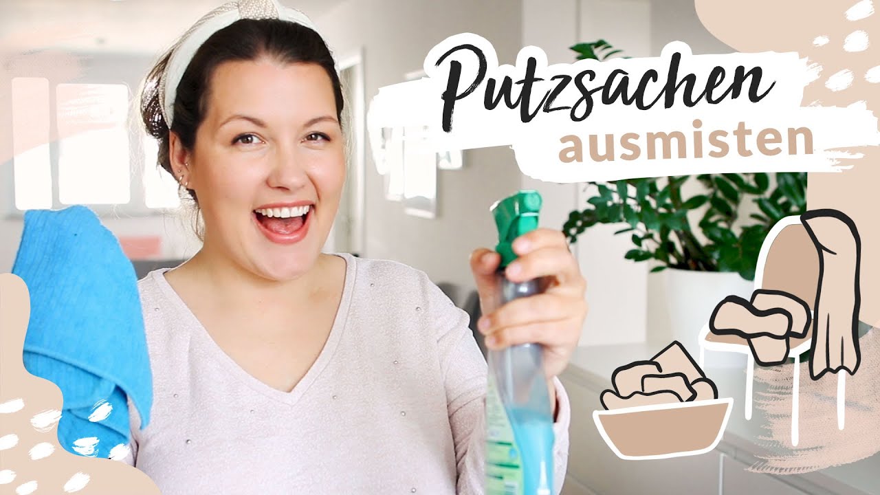 Putzmittel: ausmisten & organisieren ✔︎ #nurwasichmag Challenge 1/35