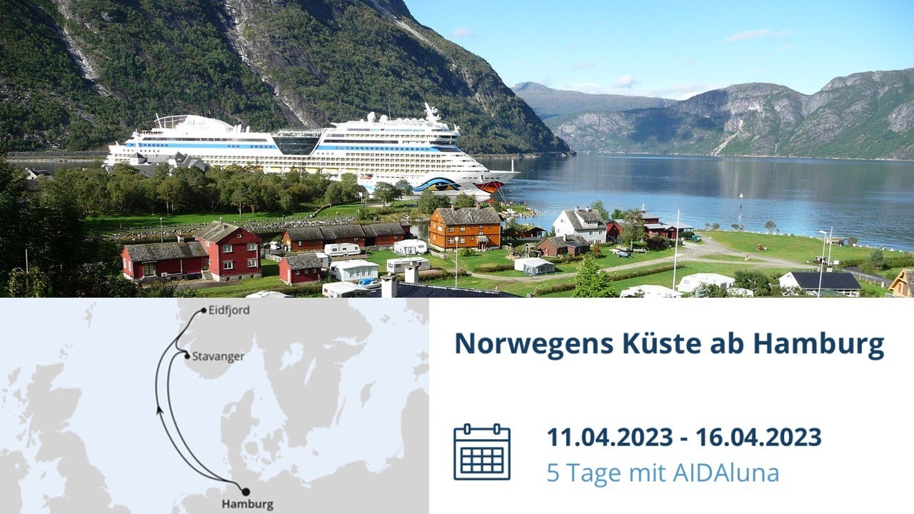 AIDA - Norwegens Küste mit AIDAluna