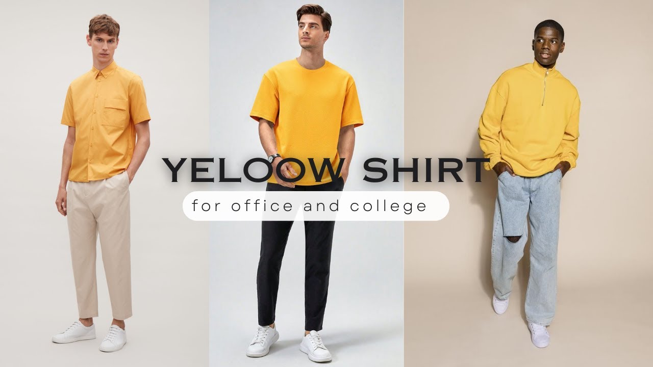 stylish Yellow Shirt for men's