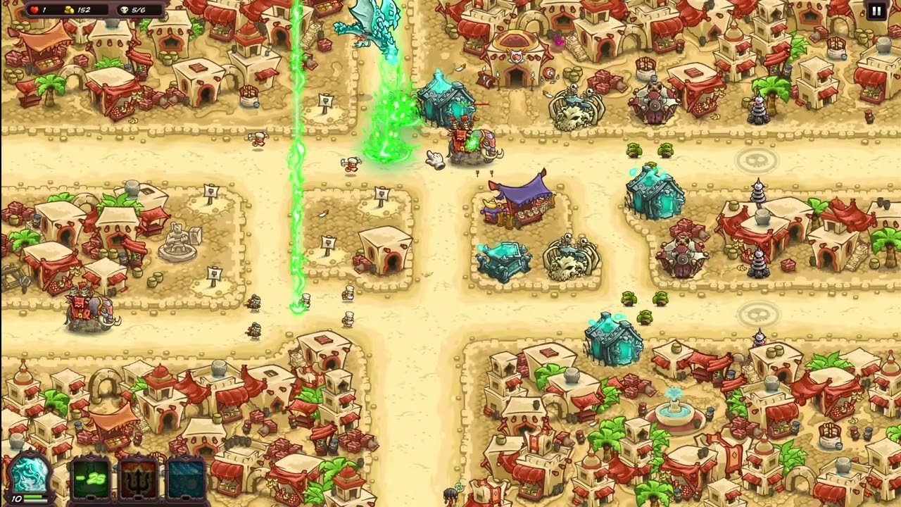Kingdom Rush Vengeance Impossible Hero Challenge - 35. Hammerhold Streets Heroic - Eiskalt