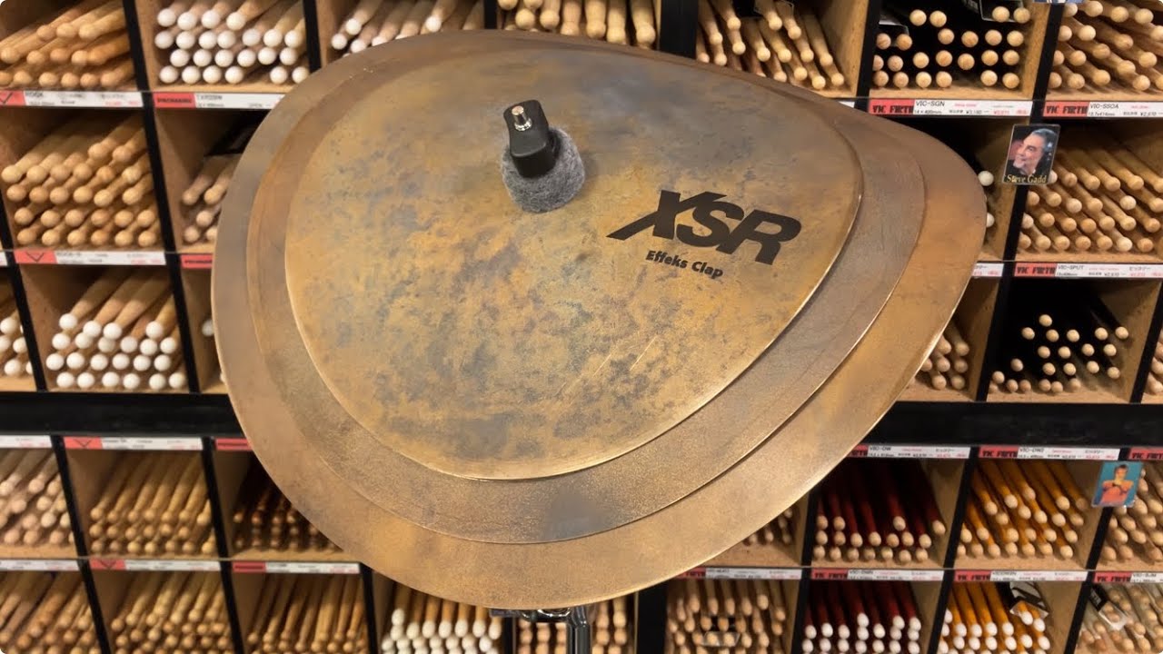 SABIAN XSR 11”＋13” ＋15” EFFEKS CLAP XSR-CLST　クラップシンバル