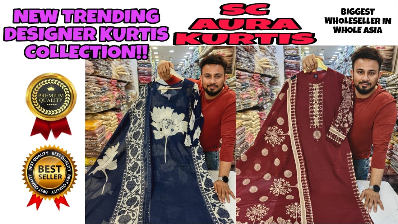 Sc Aura Kurtis I Biggest Manufacturer of India I Kurti I Designer Kurti wholesale
