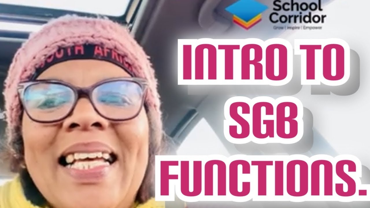 Introduction to SGB Functions: School governance policies