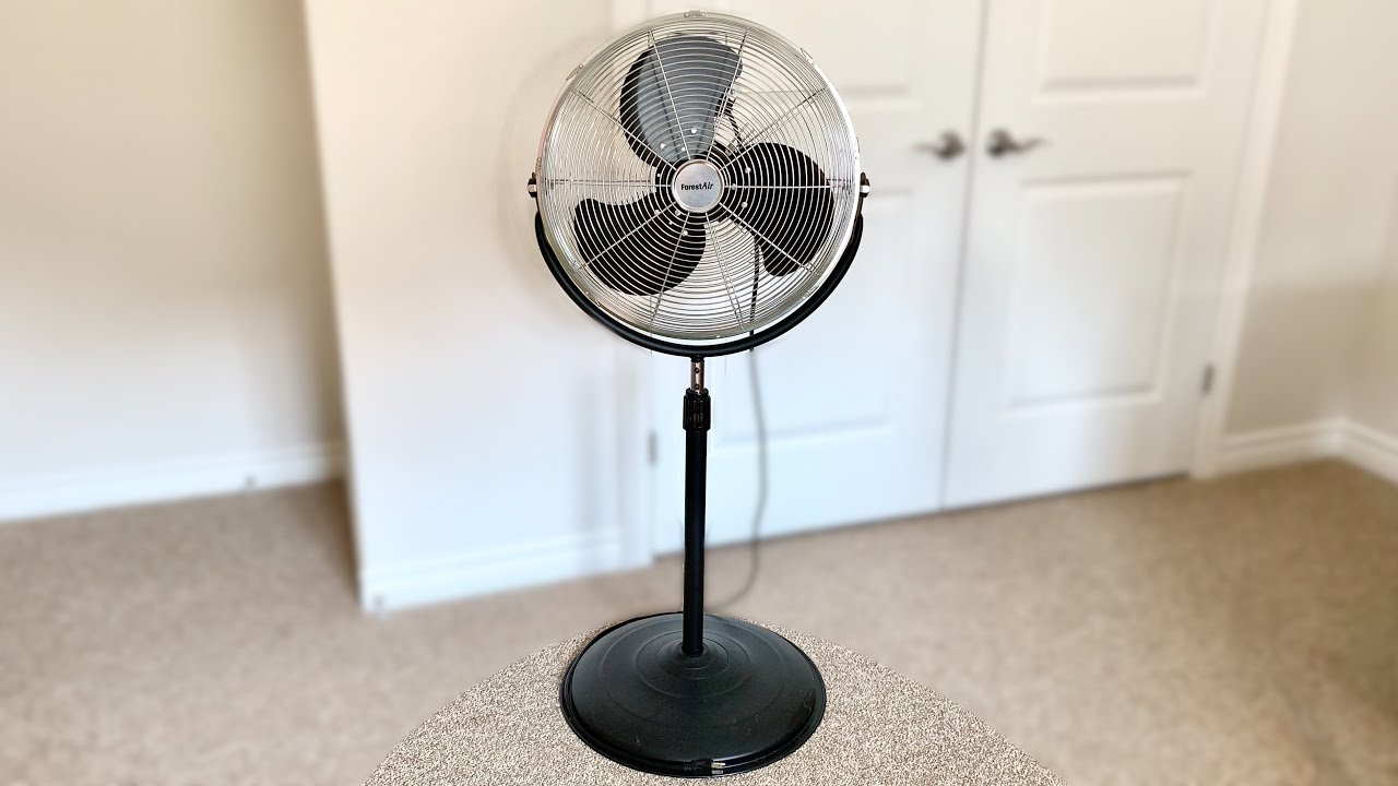 2010 ForestAir 18” High Velocity Industrial Pedestal Fan | 2021 Remake