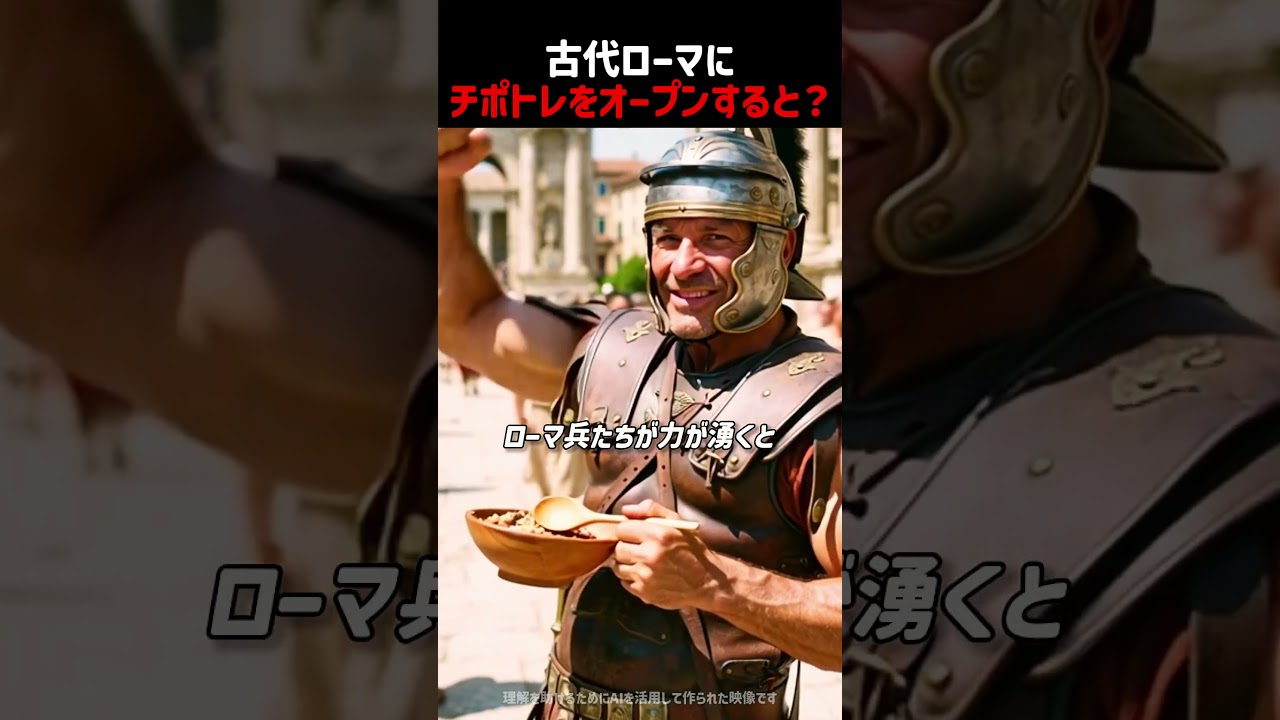 古代ローマでチポトレを開いたら？