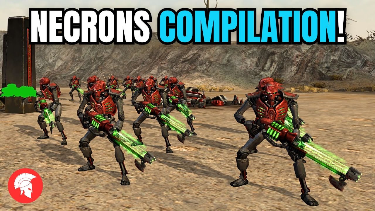 3 Action-Packed Necron Gameplays! - Necrons - 4vs4 - Warhammer 40,000 Dawn of War – DE