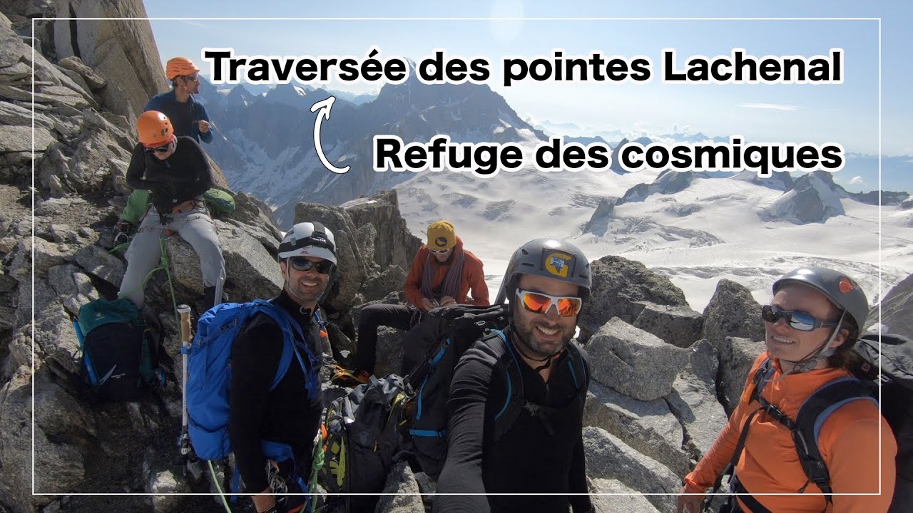 Première course alpine - Traversée des pointes Lachenal
