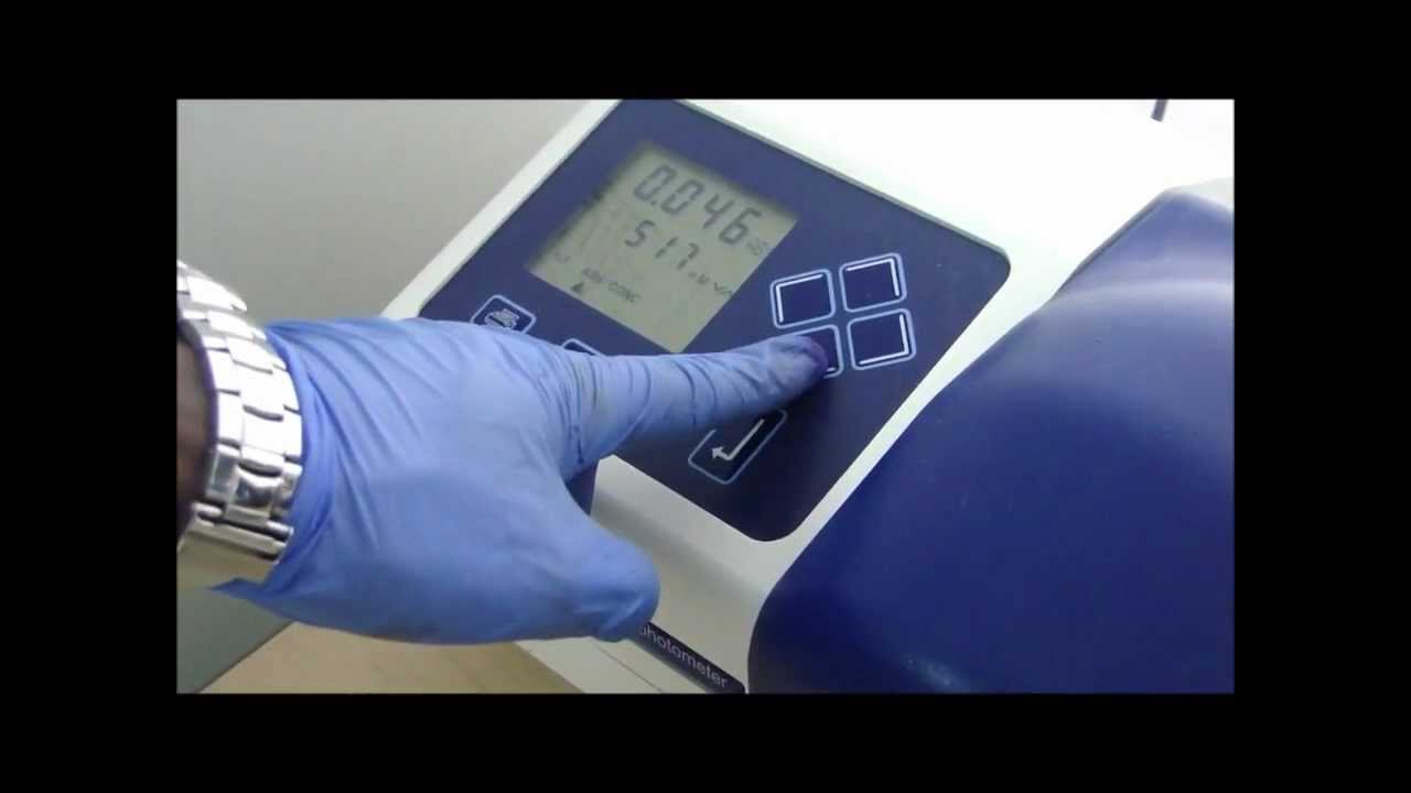 Prácticas para el uso del laboratorio: uso del espectrofotómetro