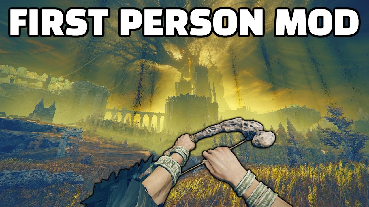 I turned the Elden Ring DLC into a FIRST PERSON SHOOTER