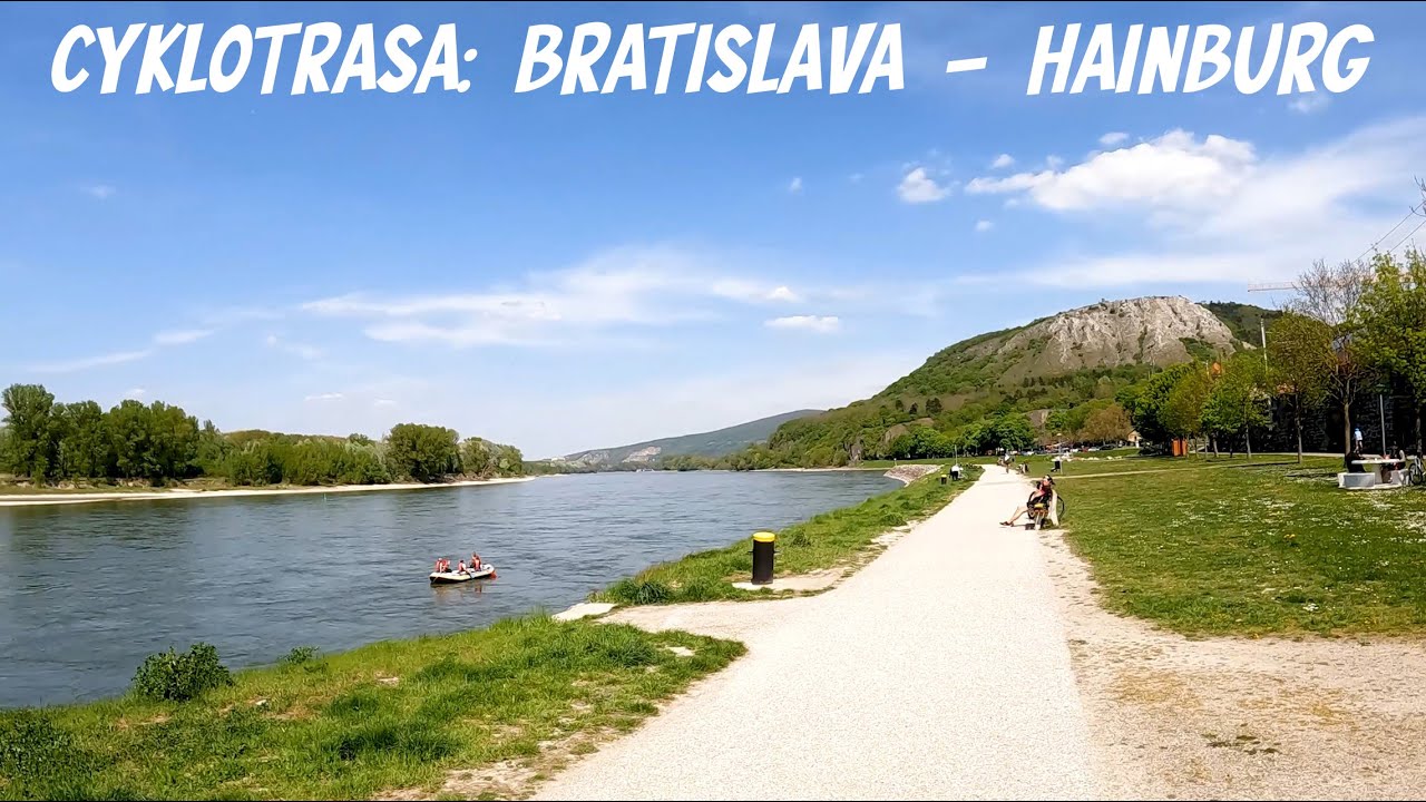 Cyklotrasa | Bratislava - Hainburg | Digital Run & Bike | 4K | GoPro 10