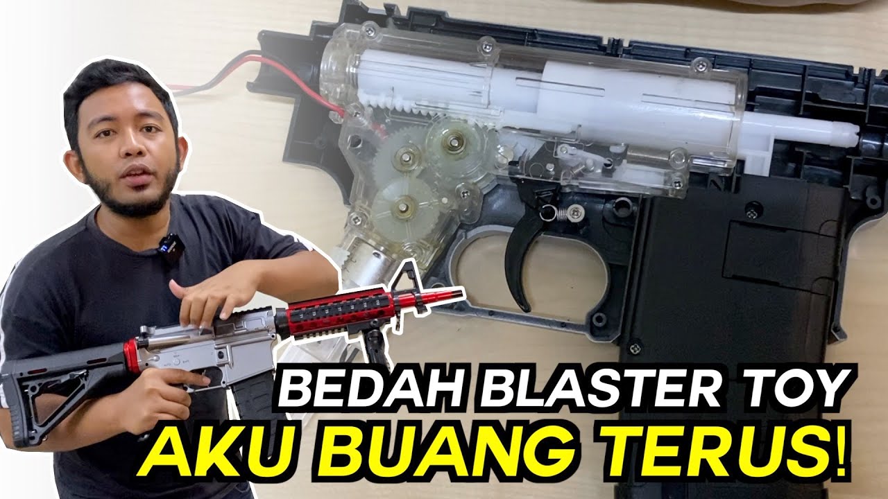 Faiz Bagi Tips EP02: Bedah Blaster Toy, Aku Buang Terus!