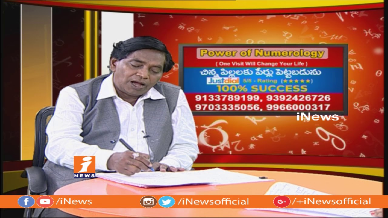 Dr Nehru Numerology Suggestions and Name Corrections | Power Of Numerology | iNews