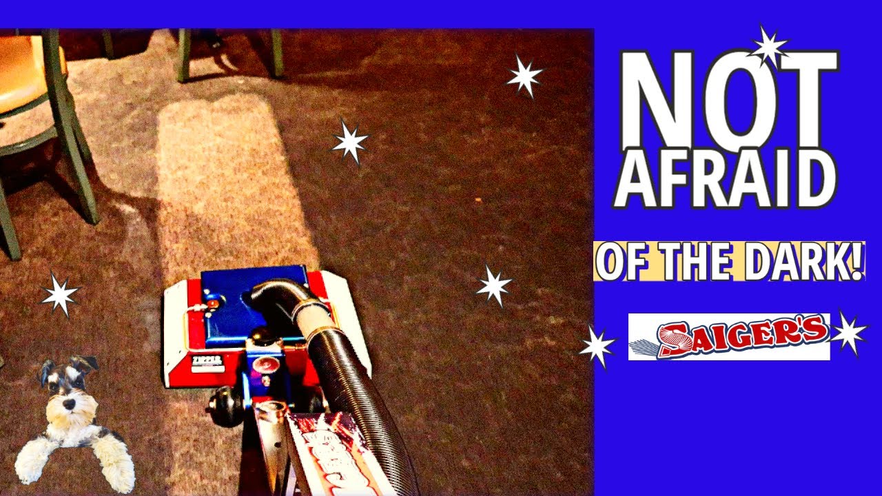 Not afraid of the Dark! AMAZING Before and After Cleaning Differences!