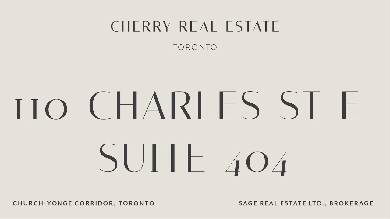 110 Charles St E #404 | Church Yonge Corridor | Toronto