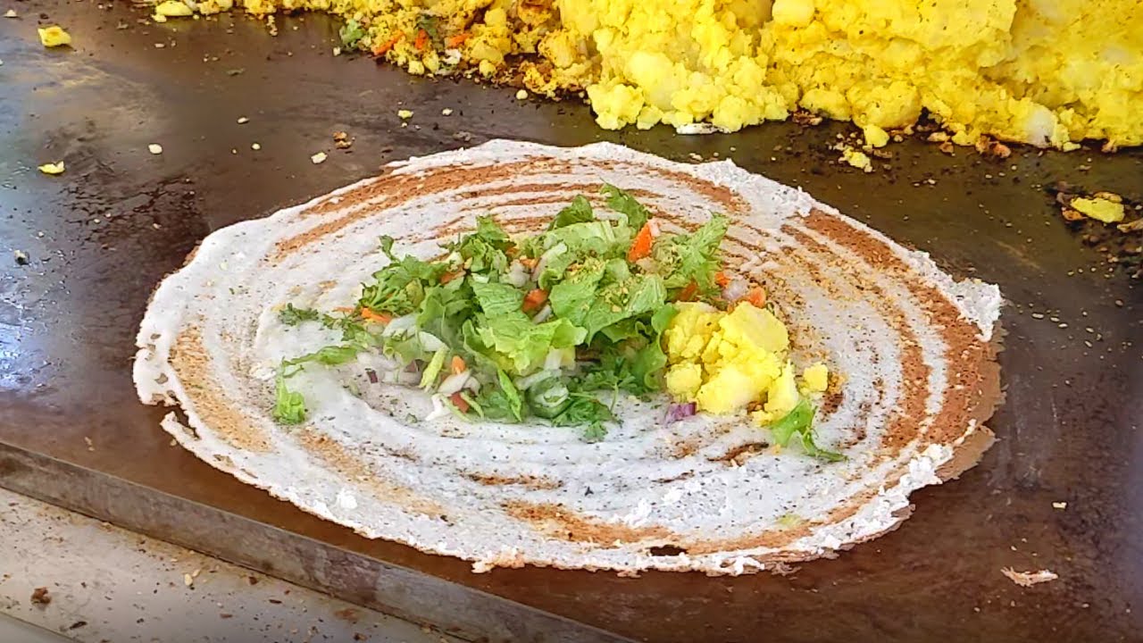 The Legendary Dosa Man -Beloved Street Food Chef - NY Dosas - New York Street Food