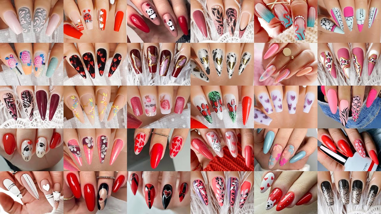 Simple Valentines Day Nail Art Ideas  💅❤️ | Easy & Romantic Designs 2026| Cute Nails 💖