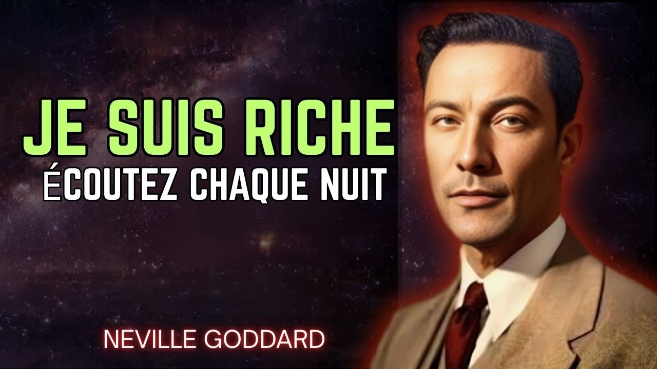 JE SUIS RICHE Affirmations pour la réussite, la santé et la richesse – Écoutez ceci chaque soir!