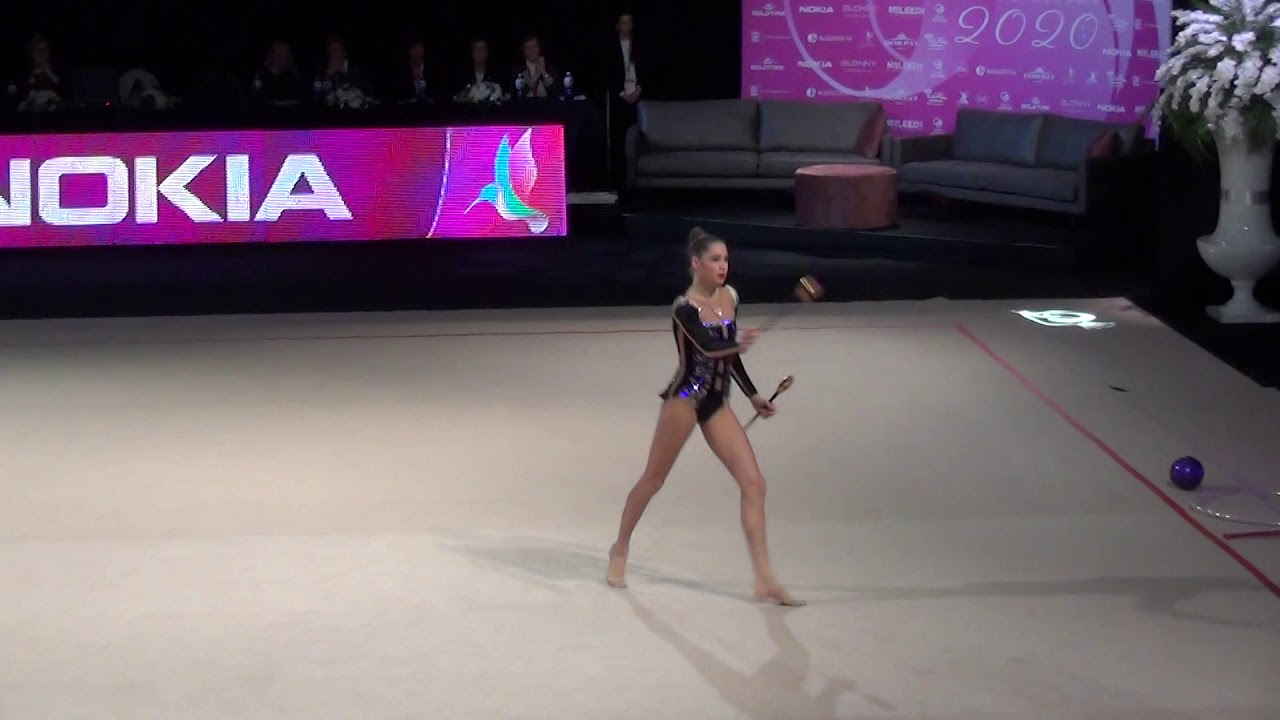 Vlada Nikolchenko UKR clubs AA Miss Valentine Grand Prix 2020
