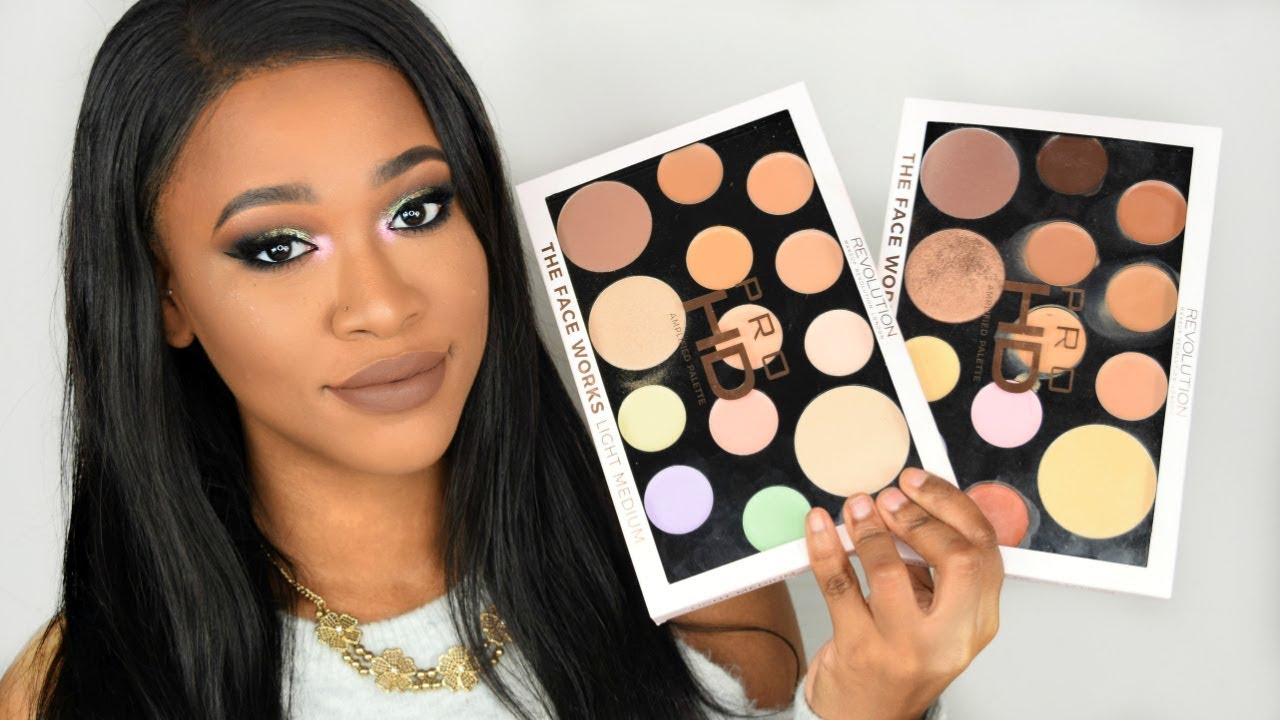 THE FACE WORKS PALETTES DEMO | NEW!