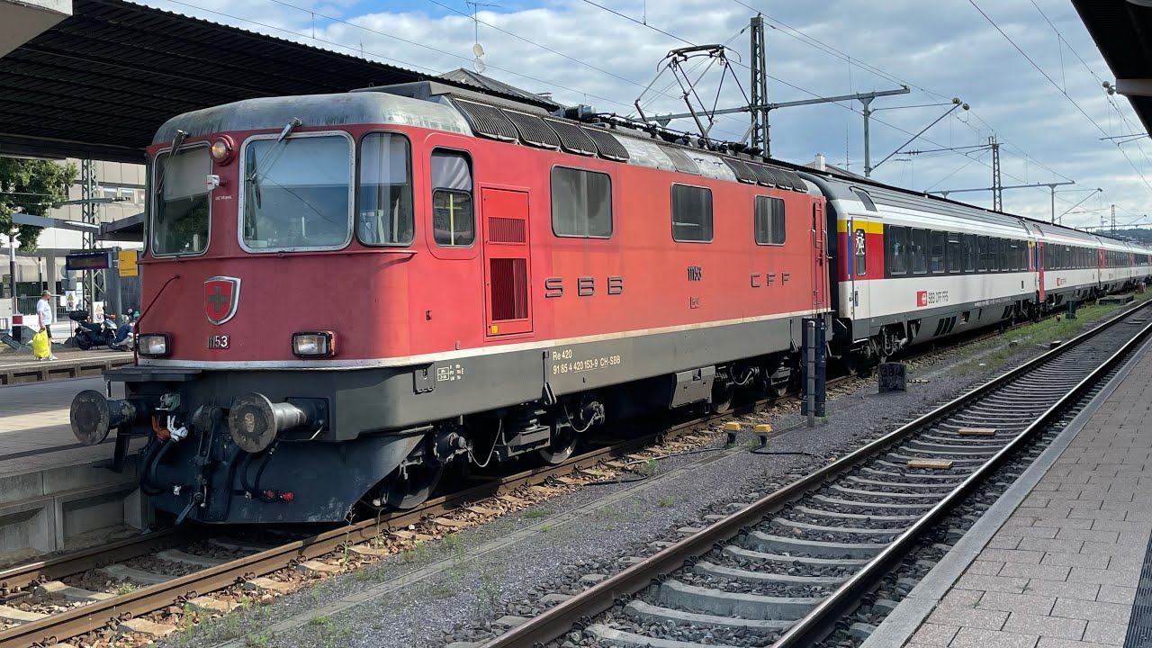 Zugverkehr in Singen (Hohentwiel): SBB Seehas, Re 420, 146, 426 und mehr