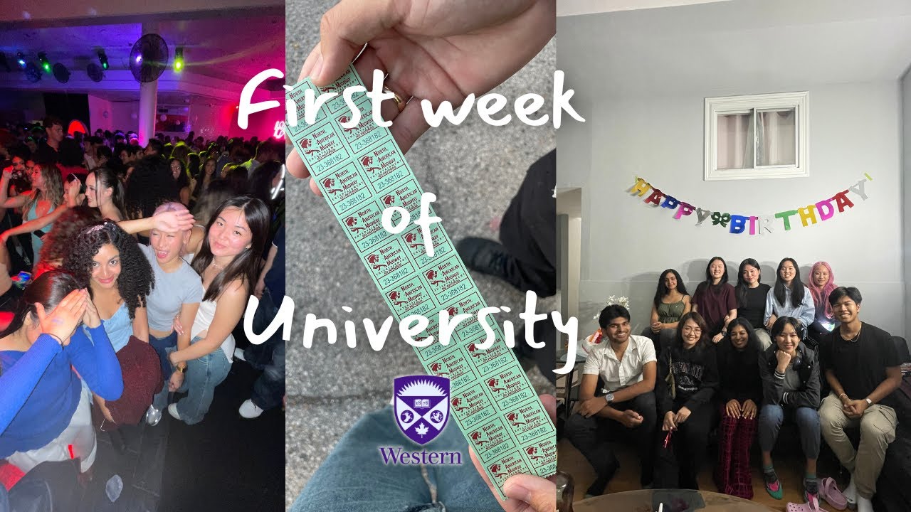 First week of university (Western University)