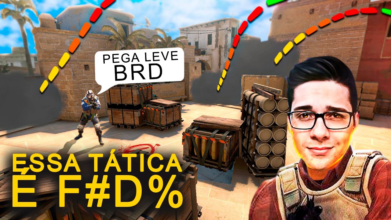 BRD no GLOBAL passando TÁTICA, parecia que estava XITADO? não dei chances.