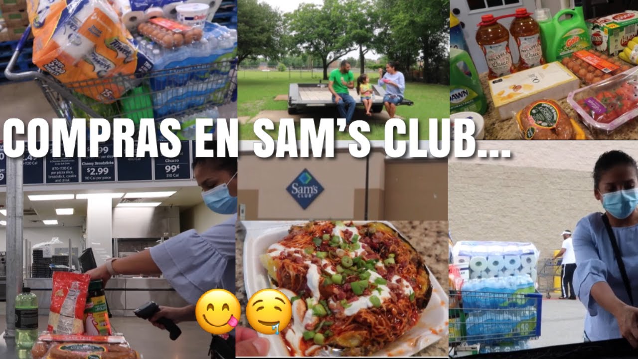 HAUL Y COMPRAS DE SAM'S CLUB + UNA PAPA 🥔 GIGANTE + UNA TARDE EN FAMILIA👨‍👩‍👧