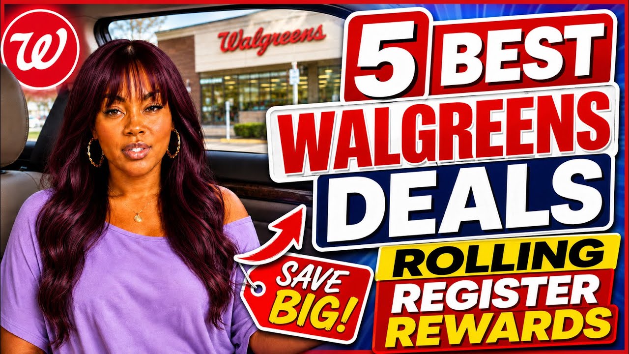 WALGREENS DEALS THIS WEEK 🚨 Roll Your Register Rewards & Pay Just $22 for 10 Products! | June 7&ndash;13
