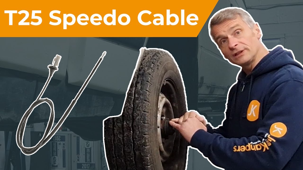Как заменить трос спидометра T25 / T3