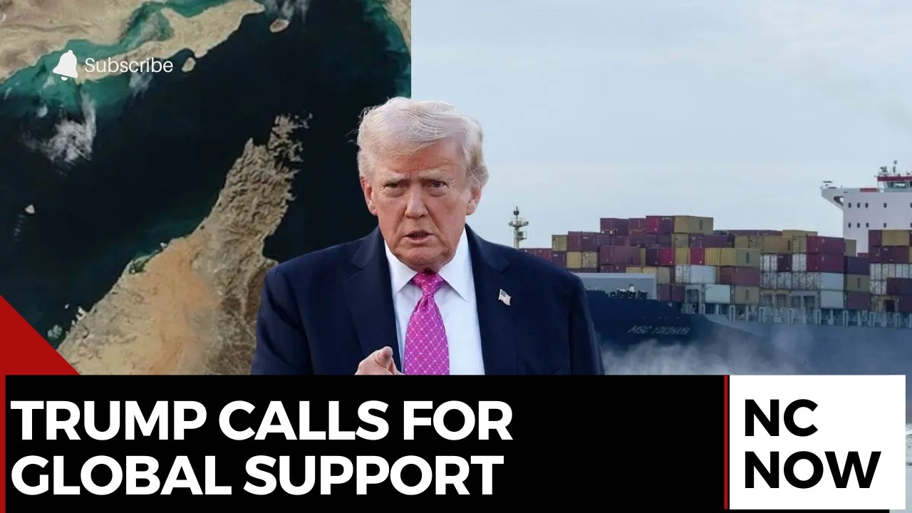 Иранская война: Трамп призывает к глобальной военно-морской поддержке для защиты Ормузского пролива.