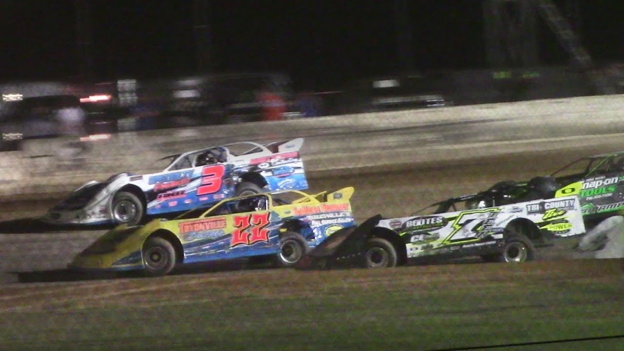 Super Late Model Feature | Stateline Speedway | 8-12-17