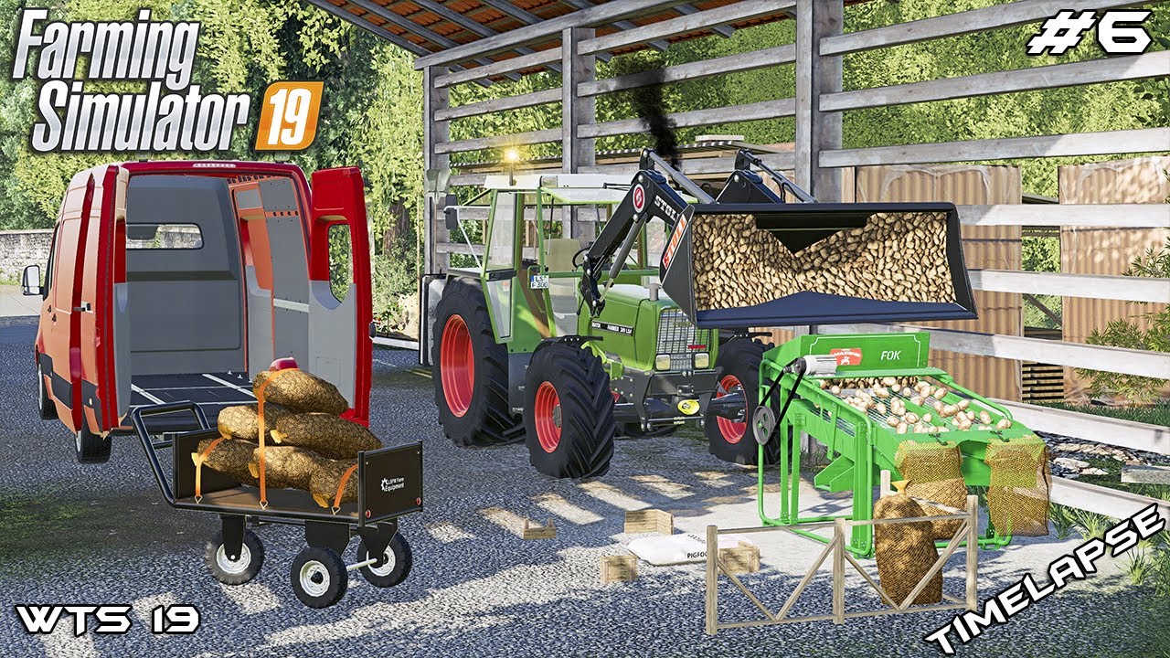 Harvesting and sorting POTATOES 🥔🚜 | Wellcome To Slovenia 19 | Farming Simulator 19 | Episode 6