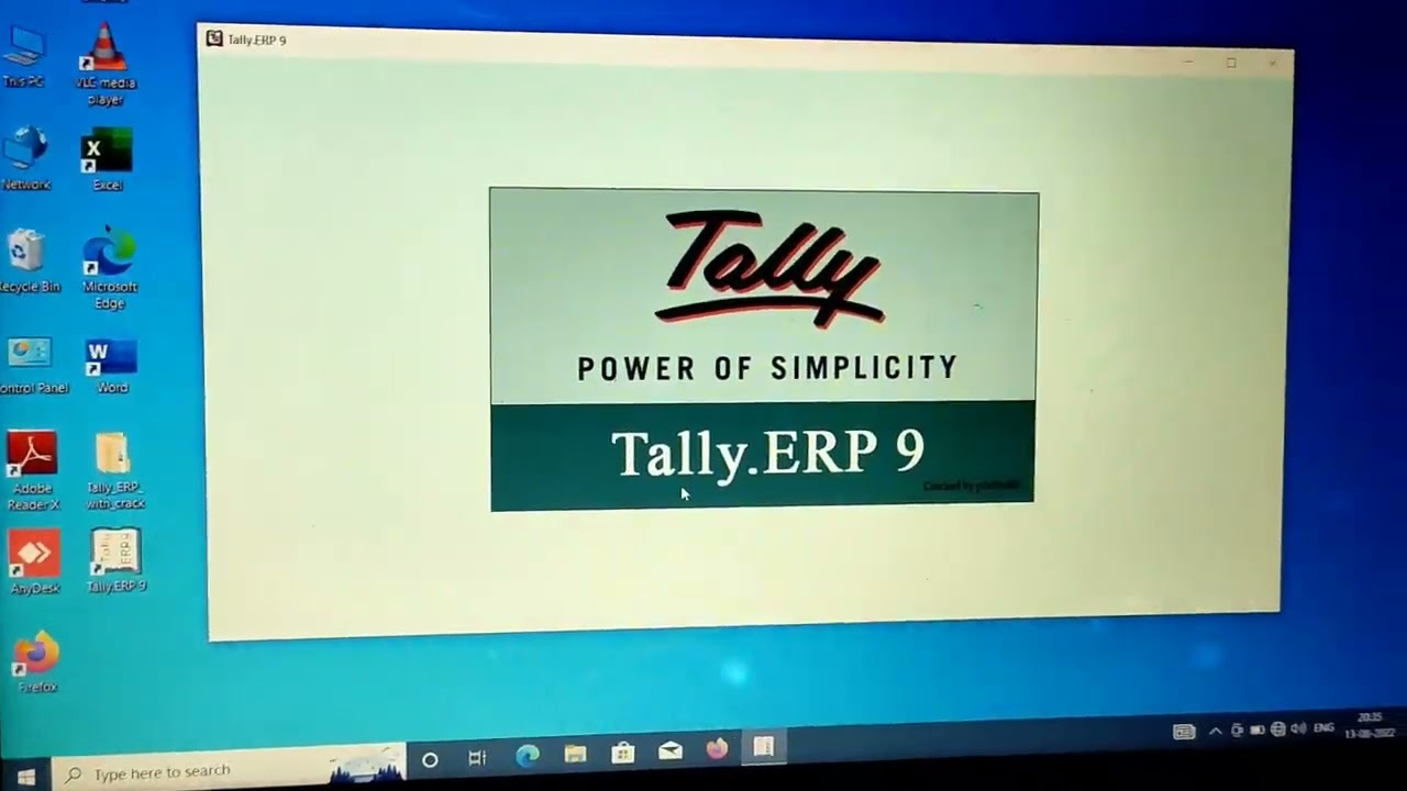 Tally ERP 9 Installation & Life Time Activation.