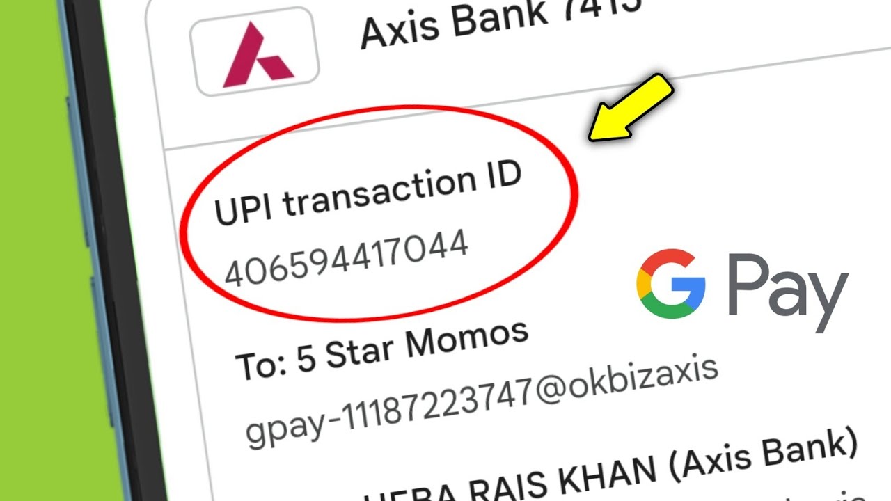 Google pay me upi transaction id kya hota hai | what is upi transaction id in gpay