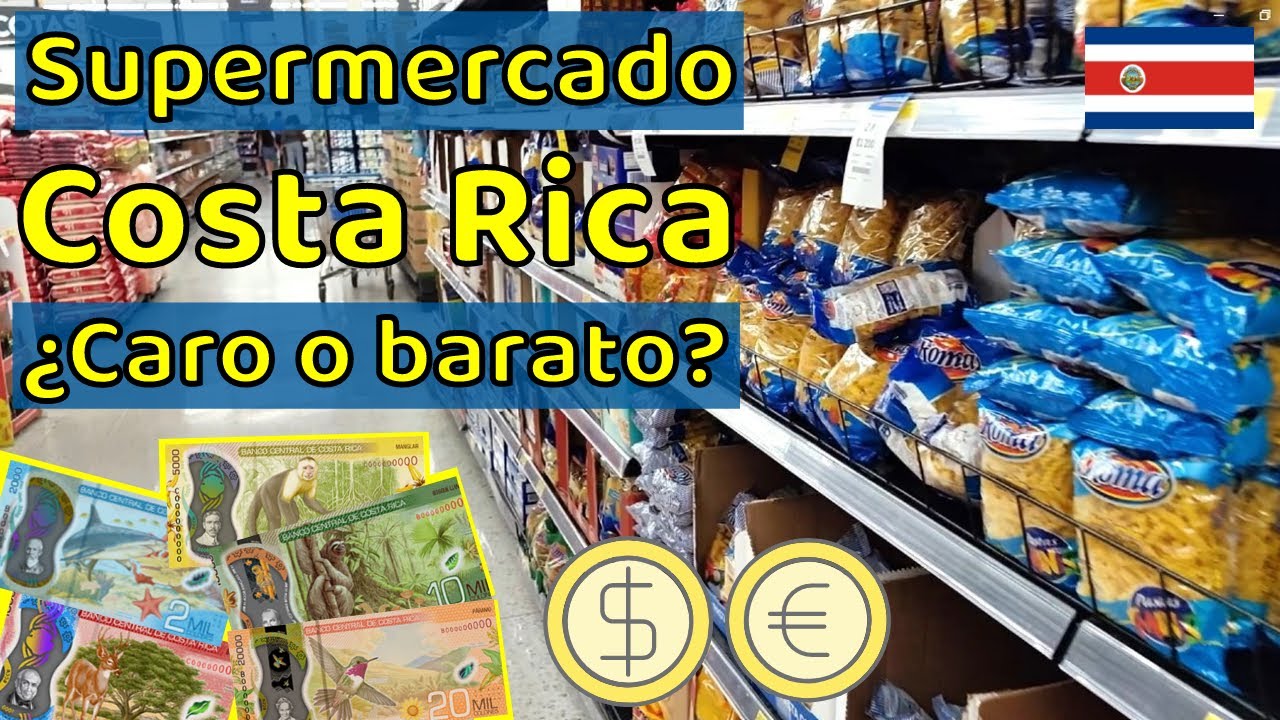 ¿CARO o BARATO? Supermercado COSTA RICA 2024.