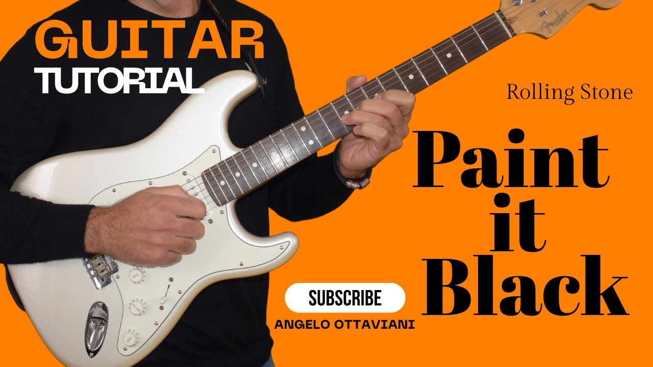Paint It Blach - The Rolling Stone - Guitar