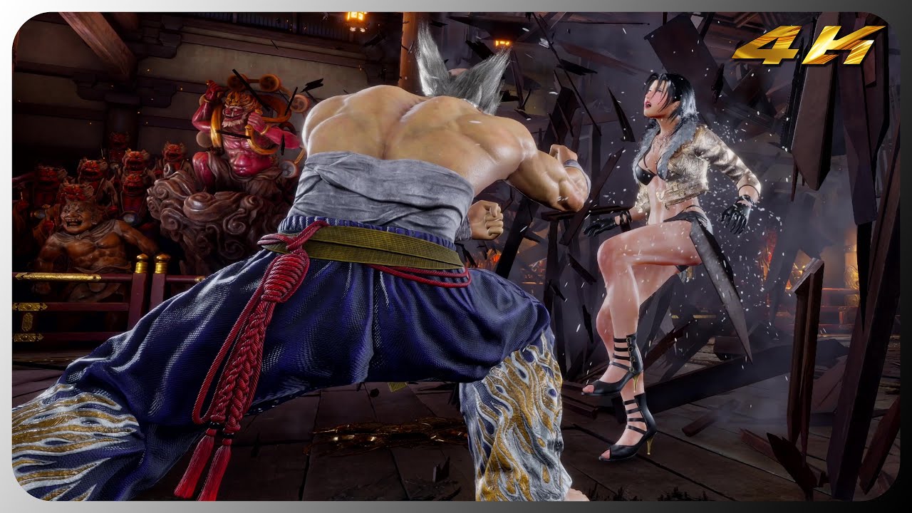 【リョナ】TEKKEN 8 - Heihachi vs Jun | 4K60FPS | Offline Ryona