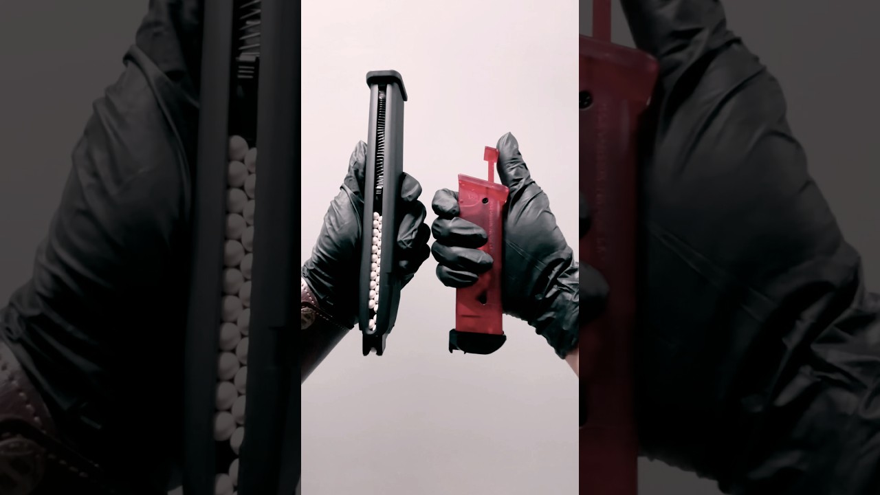 KTC Airsoft speed loader + Glock Magazine