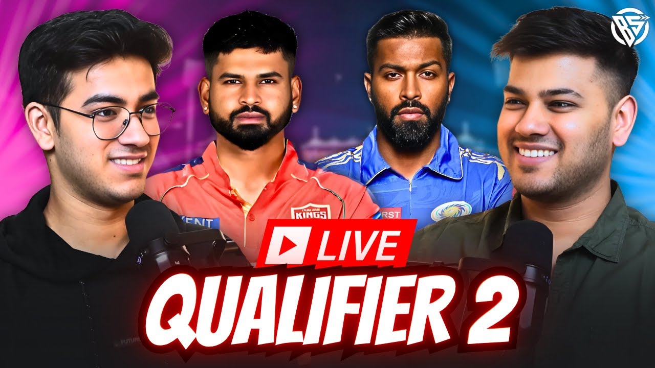 PBKS vs MI Qualifier 2 Live Watch-Along & Analysis ft IPL 2025 | Bro Sports