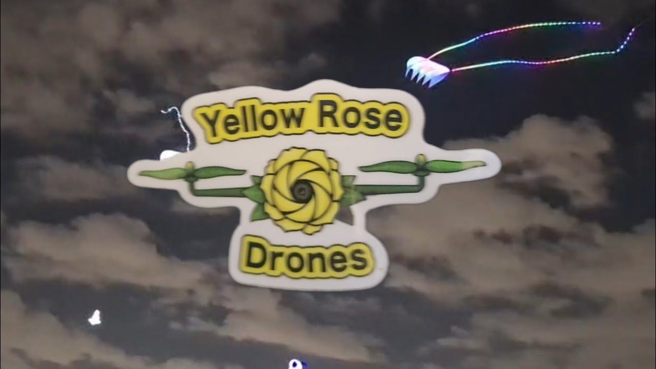 Lighted Kite Show By Yellow Rose Drones