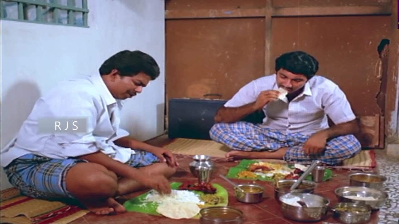 அந்த சிக்கன் பீஸ் கொஞ்சம் சாப்பிட்டு பாரு #sathiyaraj #janagaraj