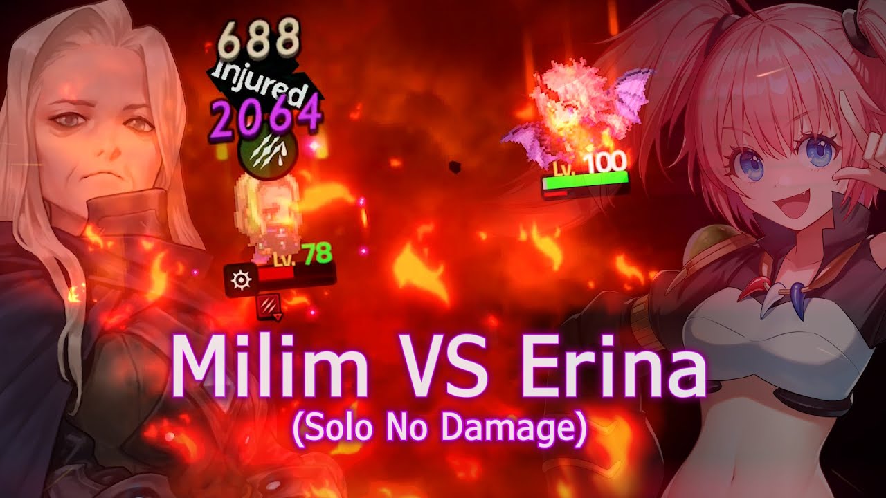 Milim Nava VS Erina Solo No Damage (Public Enemy)