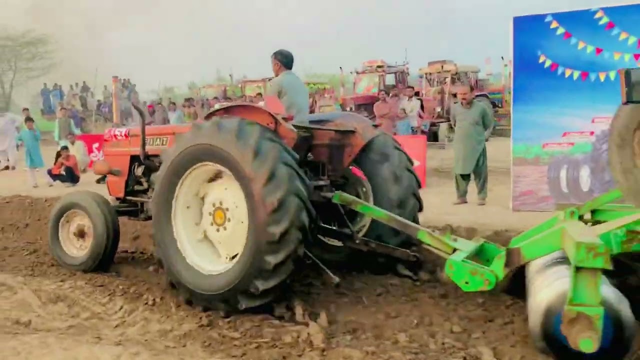 Disk muqabla 640 tractor ki full top ki performance