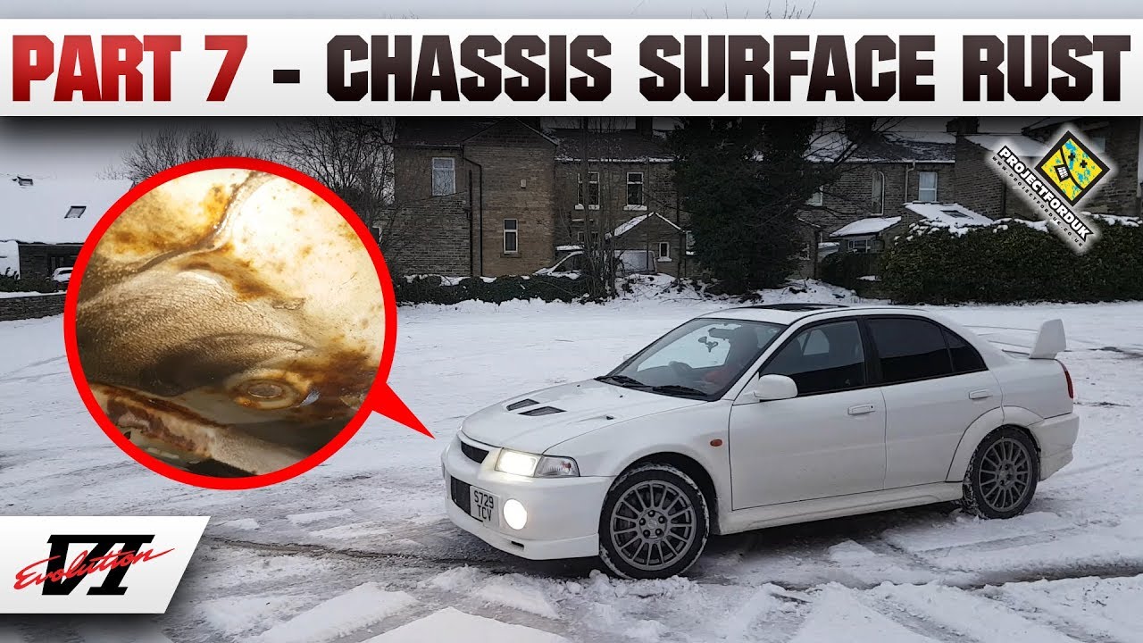 Part 7 - Surface Rust Under The Evo 6 - JDM