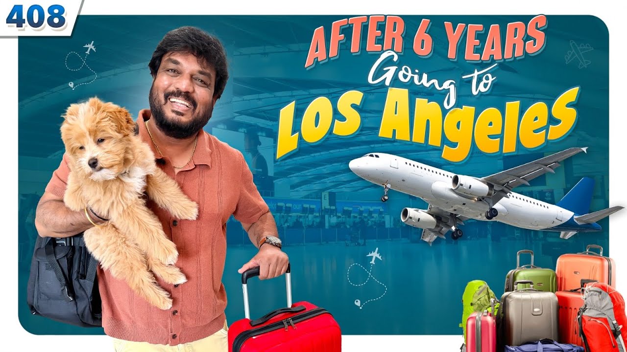 After 6 years.. Going to California | VAAS Family| Telugu Vlogs