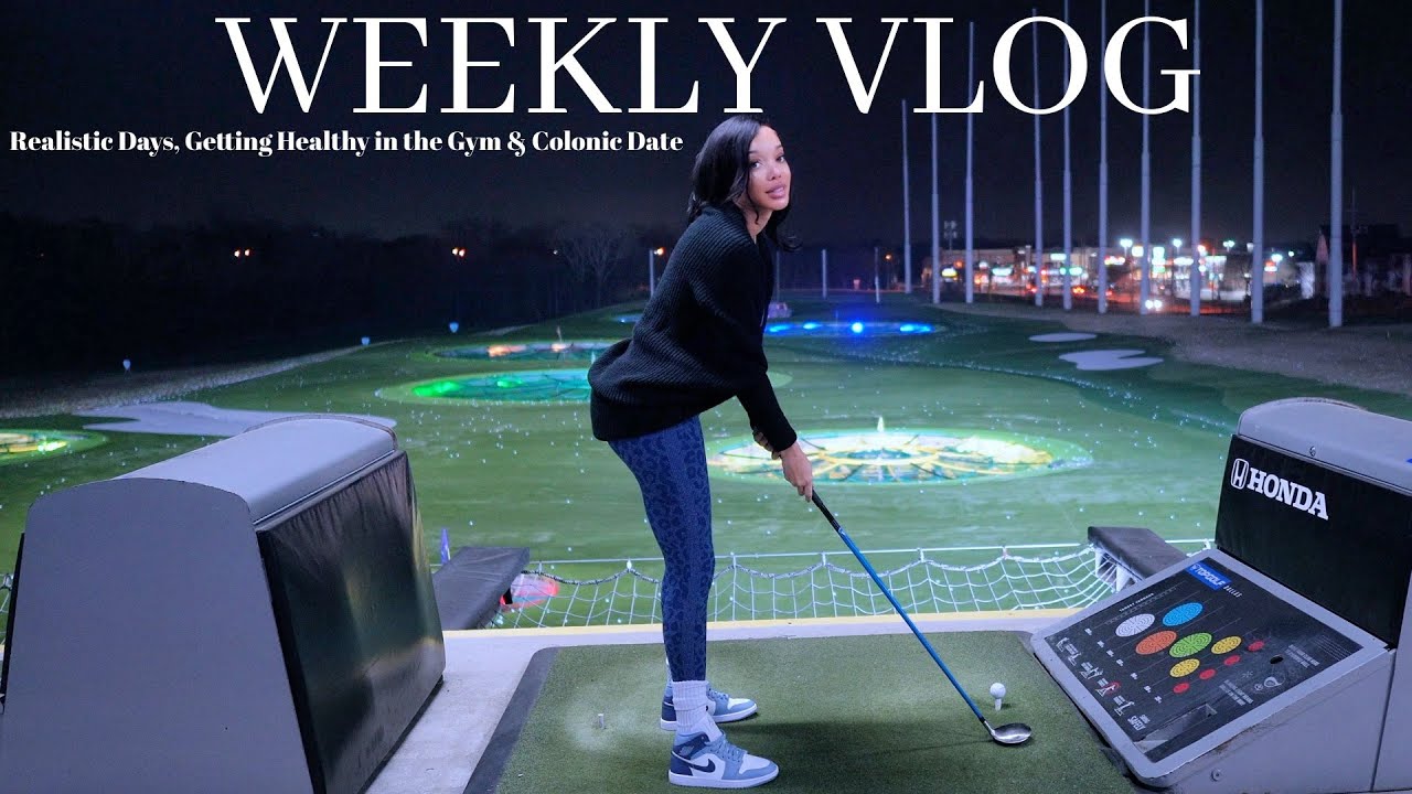 WEEKLY VLOG | We Did a Parasite Cleanse, Golf Dates Staying Fit & Healthy