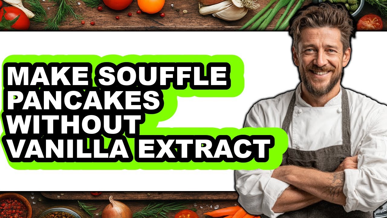 How To Make Soufflé Pancakes Without Vanilla Extract (Only Way)