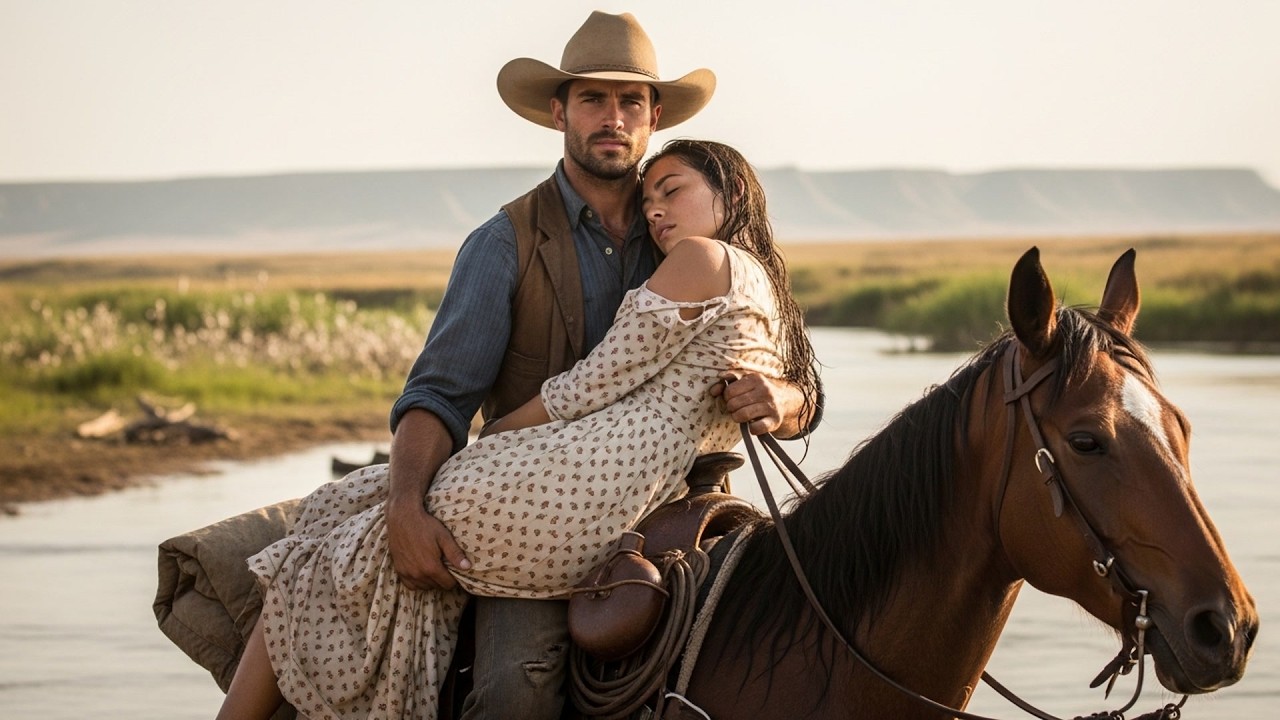 She Was Found Unconscious By The Riverside, The Cowboy Carried Her Miles Until She Opened Her Eyes