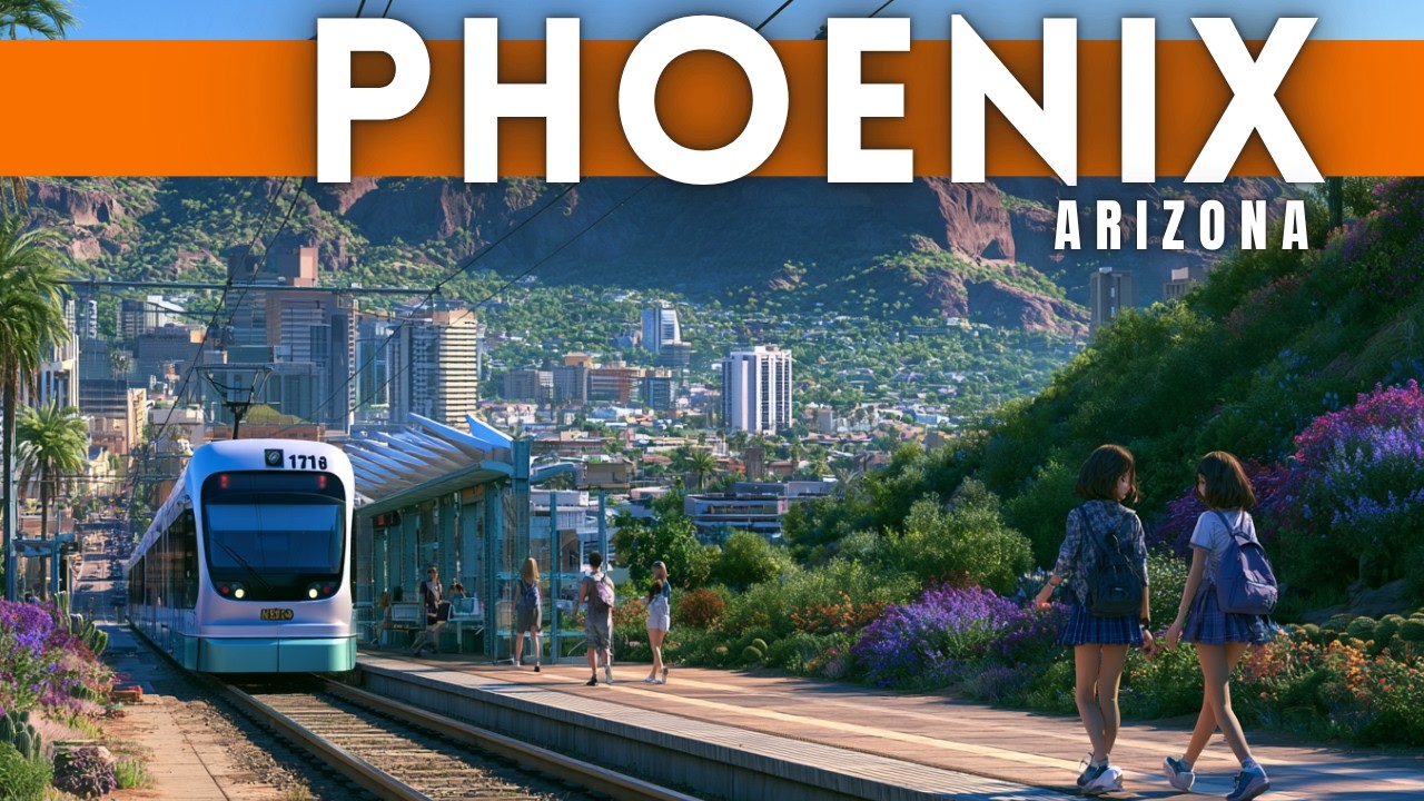 Downtown Phoenix Arizona Tour 4K
